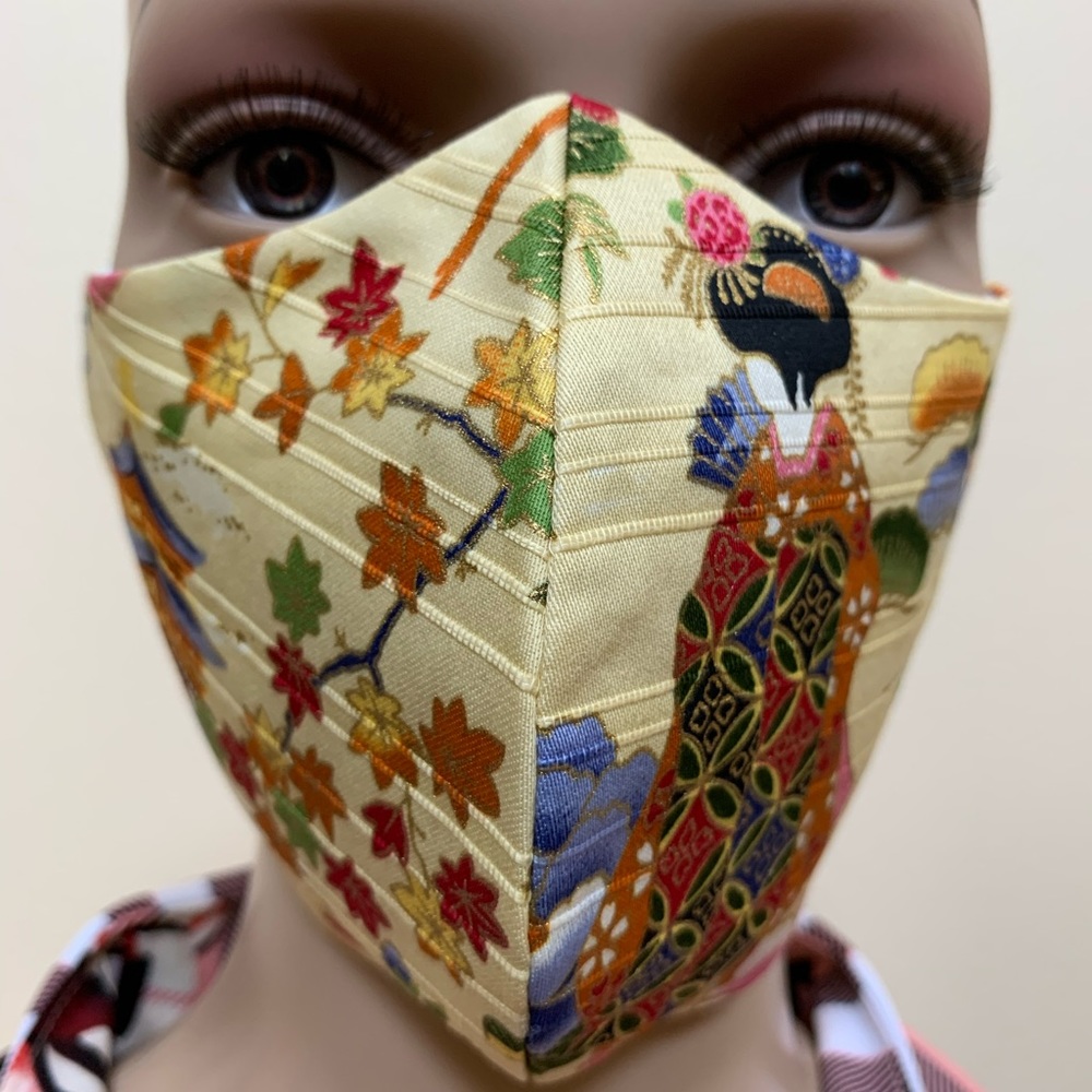 “SOLD OUT” Jap. Geisha and tower design facemask